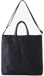 Dollcini Geanta de umar eleganta pentru femei Geanta tote de lux Geanta stil tote Negru 