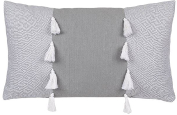 Perna Gri Romburi Franjuri 50x30cm 