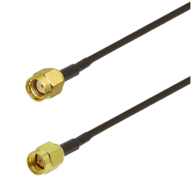 Cablu coaxial RF pigtail SMA male RPSMA male 2m pentru prelungire cablu antena GSM 3G 4G GPS WIFI LORA 