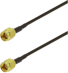 Cablu coaxial RF pigtail SMA male SMA male 1m pentru prelungire cablu antena GSM 3G 4G GPS WIFI LORA 