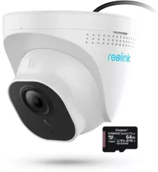 Pachet camera de supraveghere cu Card MicroSD 64 GB Reolink RLC 520A rezolutie de 5MP 