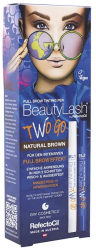 Set pentru vopsirea si stilizarea sprancenelor Refectocil Beauty Lash Two Go natural brown  