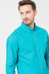 CAMASA CASUAL BARBATI TURQOISE XXL 