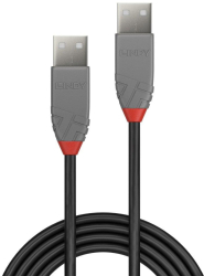 Cablu Lindy 3m USB 2.0 Type A to A Anth 