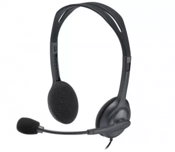 Casti audio Casti Logitech H111 negru 