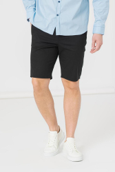 PANTALONI SCURT CASUAL BARBATI BLACK XXL 