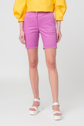 PANTALONI SCURT CASUAL FEMEI LILA XL 