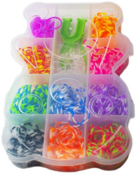 Set creativ elastice 650 piese ursulet 