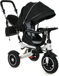 Tricicleta si Carucior pentru copii Premium TRIKE FIX V3 culoare Neagra 
