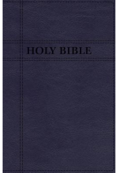 Niv Premium Gift Bible Leathersoft Navy Red Letter Edition Comfort Print - Zondervan Author 