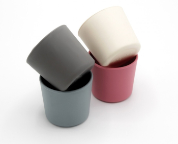 Pahar din silicon diversificare BabyJem 150 ml Culoare Ecru 