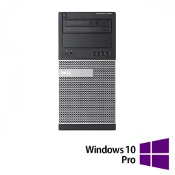PC Refurbished DELL Optiplex 9020 Tower Intel Core i5-4570 3.20GHz 8GB DDR3 240GB SSD + Windows 10 Pro 