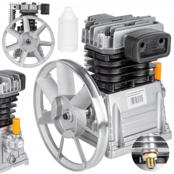 Cap compresor aer cu 2 cilindri pistoane pentru 2.2kW 500L min Cod 2790 