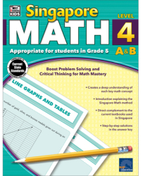 Singapore Math Grade 5 - Carson-Dellosa Publishing Compiled 