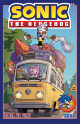 Sonic the Hedgehog Vol 12 Trial by Fire - Evan Stanley Author