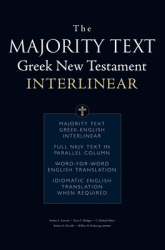 The Majority Text Greek New Testament Interlinear - Arthur L Farstad Editor 