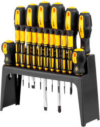 Set 18 șurubelnițe Rebel Tools