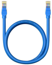 Cablu Rotund Baseus Ethernet Rj45 Cat.6 1m albastru 