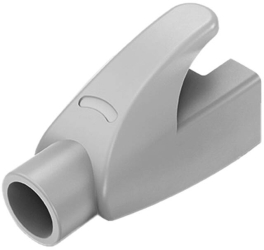 Manson pentru cablu Rj45 Cover 50 bucati ambalaj PVC gri 