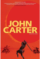 John Carter Barsoom Series 7 Novels a Princess of Mars Gods of Mars Warlord of Mars Thuvia Maid 