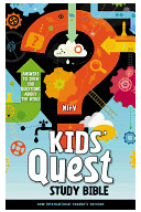 Kids Quest Study Bible-NIRV Answers to Over 500 Questions about the Bible - Zondervan Bibles Manufa 