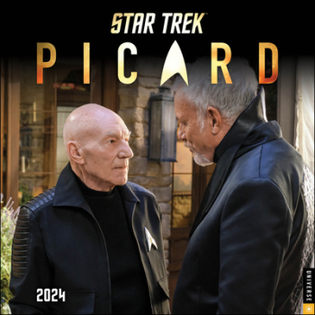 Star Trek Picard 2024 Wall Calendar - Mtv Viacom Author 