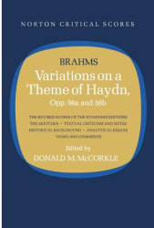 Variations on a Theme of Haydn Norton Critical Score - Johannes Brahms Author 
