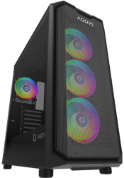 Carcasa AQIRYS Wezen Pro Black ARGB 