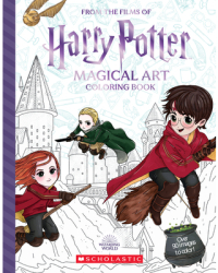 Harry Potter Magical Art Coloring Book - Violet Tobacco Illustrator carti
