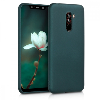 Husa pentru Xiaomi Pocophone F1 Silicon Verde 46368.14 