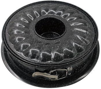 Matrita pentru baza tort Kinghoff KH 1779 26 cm Fundul cazator Otel Negru 