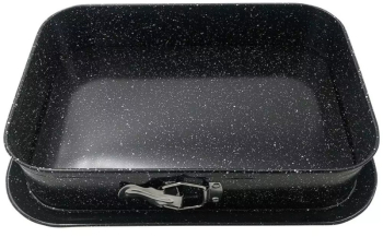 Mucegai de copt Falling Bottom Kinghoff KH 1786 39x27 cm Marmura acoperita Otel Negru 