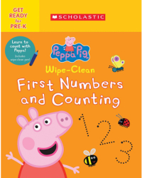 Wipe-Clean First Numbers and Counting Peppa Pig - Scholastic Author 