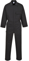 Combinezon de lucru clasic din tercot - Portwest C802 - negru XXL 
