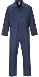 Combinezon de lucru din polibumbac spate intarit - Portwest C813 - bleumarin M 