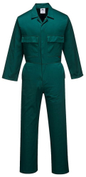 Combinezon de lucru din tercot cu capse - Portwest S999 - verde S 