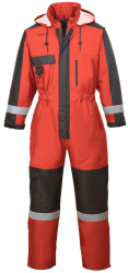 Combinezon de lucru impermeabil pentru iarna - Portwest S585 - rosu L 