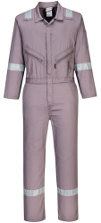 Combinezon din bumbac benzi reflectorizante - Portwest C814 - gri XXXL 