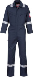 Combinezon nemetalic ignifug si antistatic - Portwest Bizflame Ultra FR93 - bleumarin 5XL 
