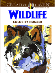 Creative Haven Wildlife Color by Number Coloring Book - Diego Jourdan Pereira Author 