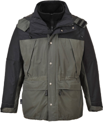 Jacheta 3-in-1 respirabila si impermeabila fleece detasabil - Portwest S532 - gri 4XL 