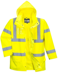 Jacheta 5-in-1 de iarna cu fleece detasabil reflectorizant - Portwest S765 - galben XXL 