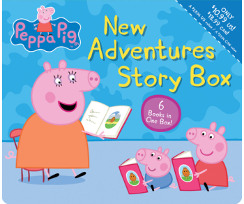 New Adventures Story Box Peppa Pig - Scholastic Author 