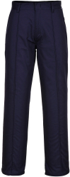 Pantaloni de lucru rezistenti din tercot marimi mari disponibile - Portwest 2885 - bleumarin 50 34 inch 