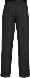 Pantaloni de lucru rezistenti din tercot marimi mari disponibile - Portwest 2885 - negru 58 42 inch 