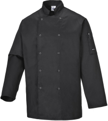 Tunica de bucatari - Portwest Suffolk C833 - negru XL 
