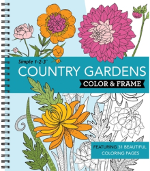 Color and Frame Country Gardens - Publications International Ltd Edi 