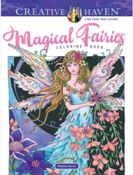 Creative Haven Magical Fairies Coloring Book - Marjorie Sarnat Author 