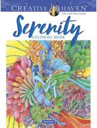 Creative Haven Serenity Coloring Book - Diane Pearl Author 