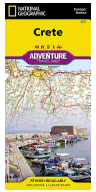 Crete Greece Adventure Travel Map - National Geographic Maps Manufactu 